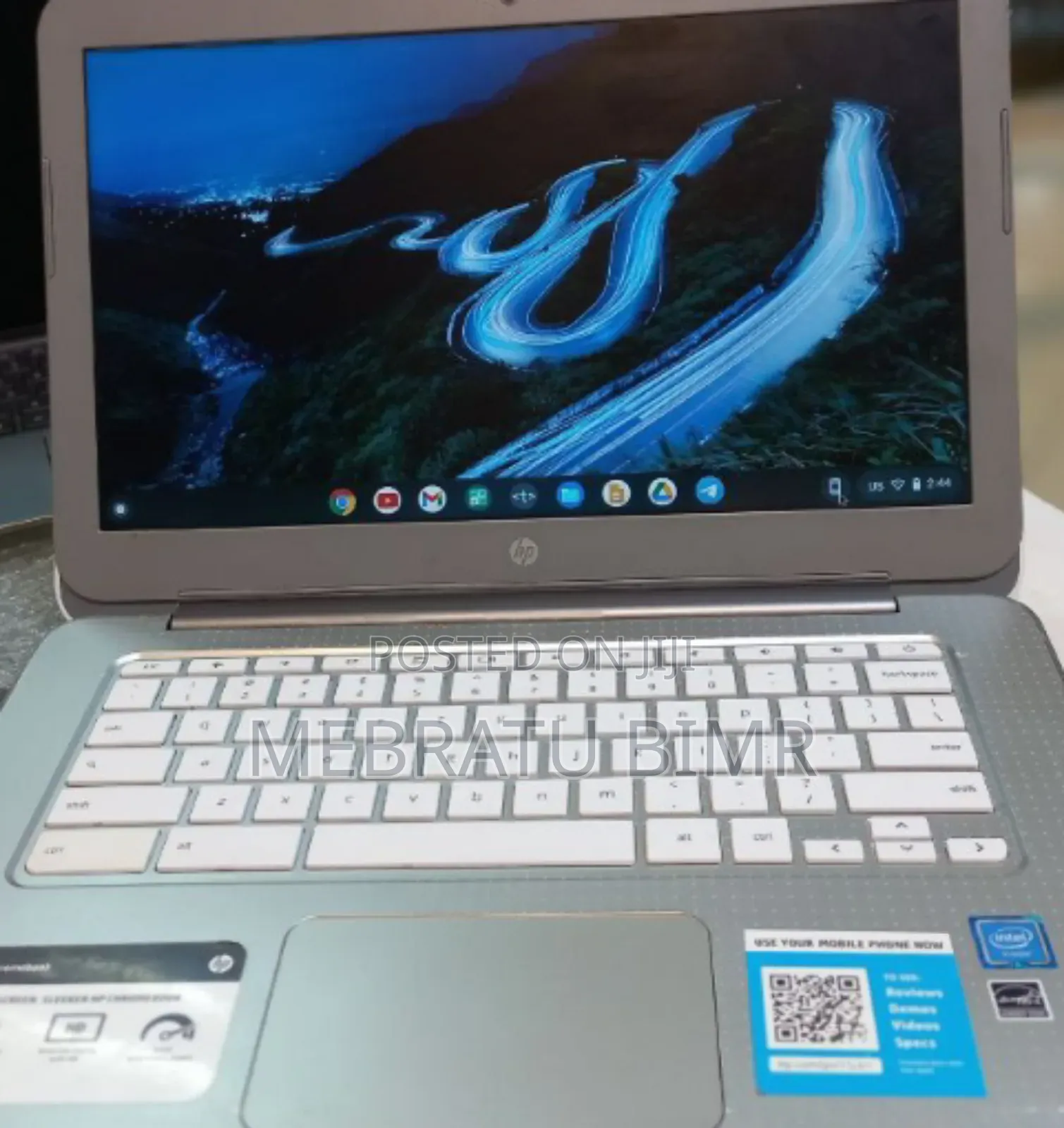 New Laptop HP Chromebook 2GB Intel Celeron SSD 16 GB