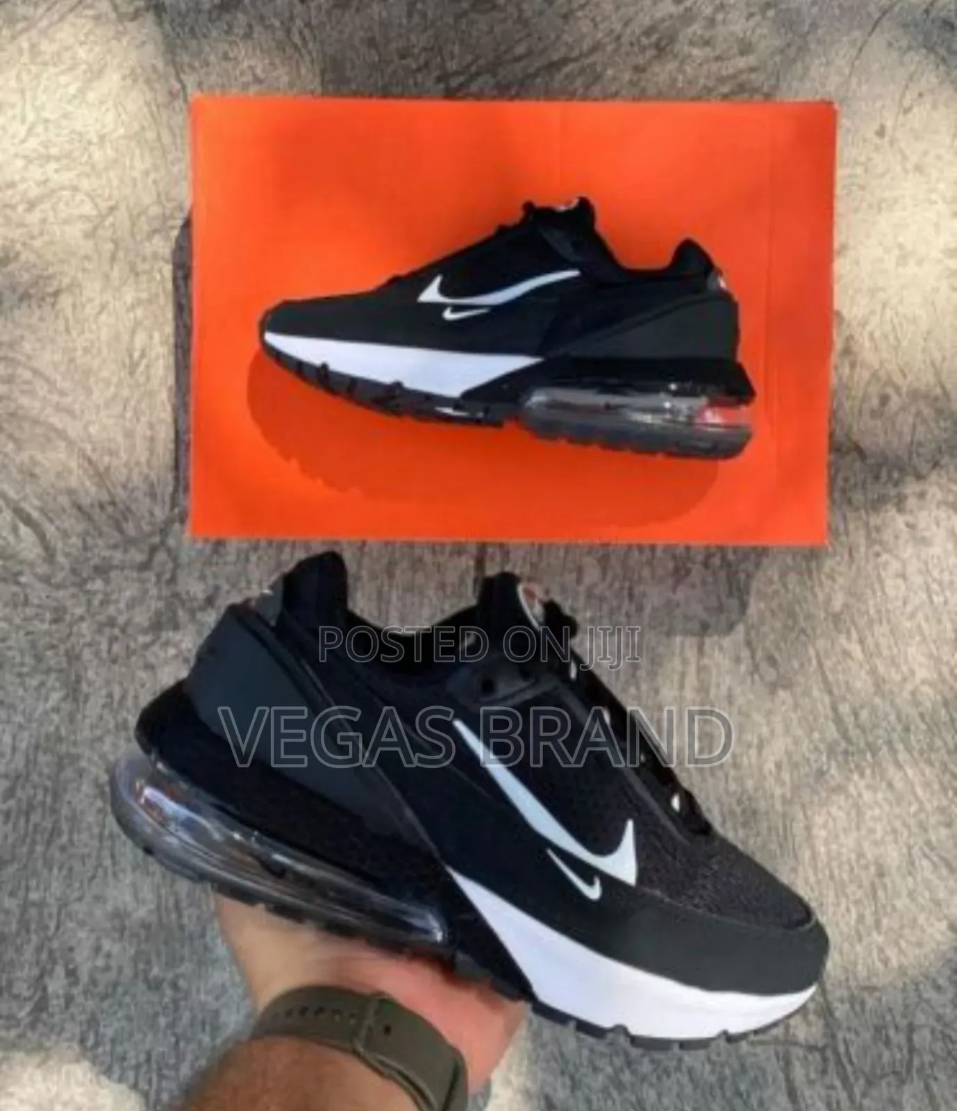 Nike Air Max Pulse Black White Master Quality Shoes