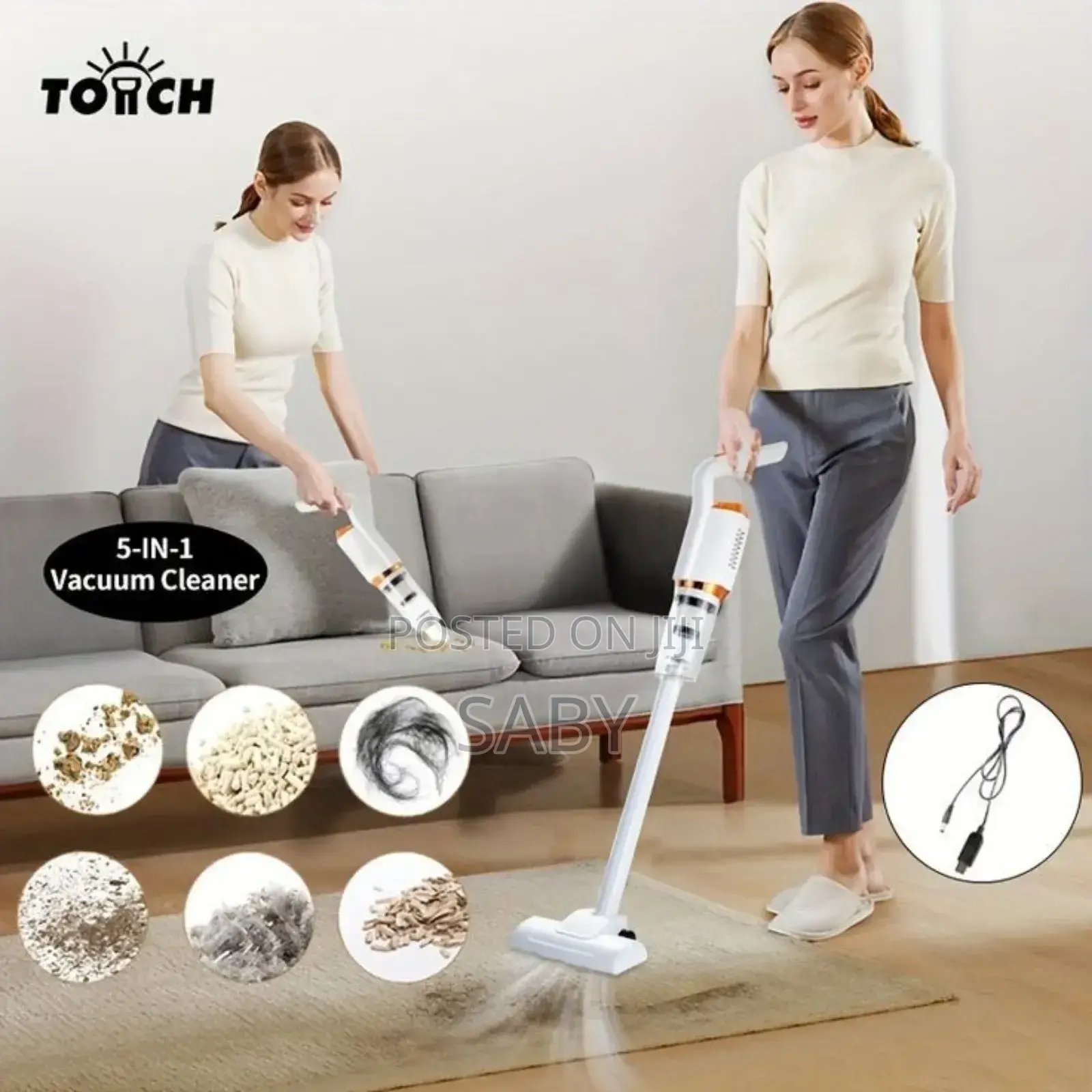 Portable Wireless Home and Car Vacuum Cleaner