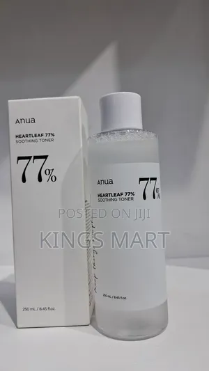 የ ኮርያው Anua Heartleaf 77% Soothing Toner