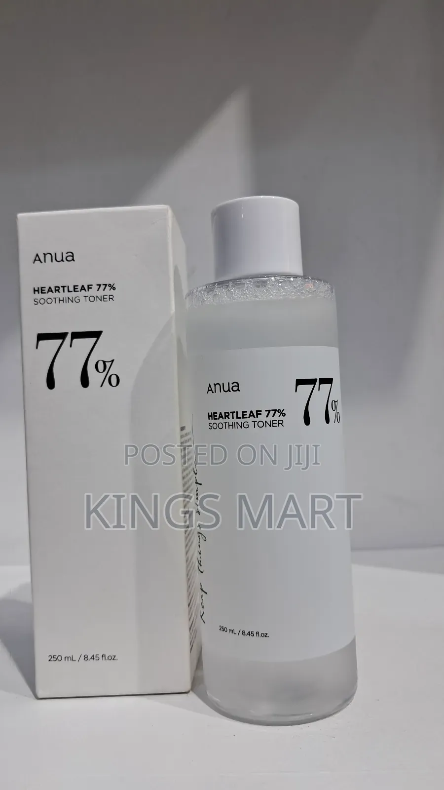 የ ኮርያው Anua Heartleaf 77% Soothing Toner