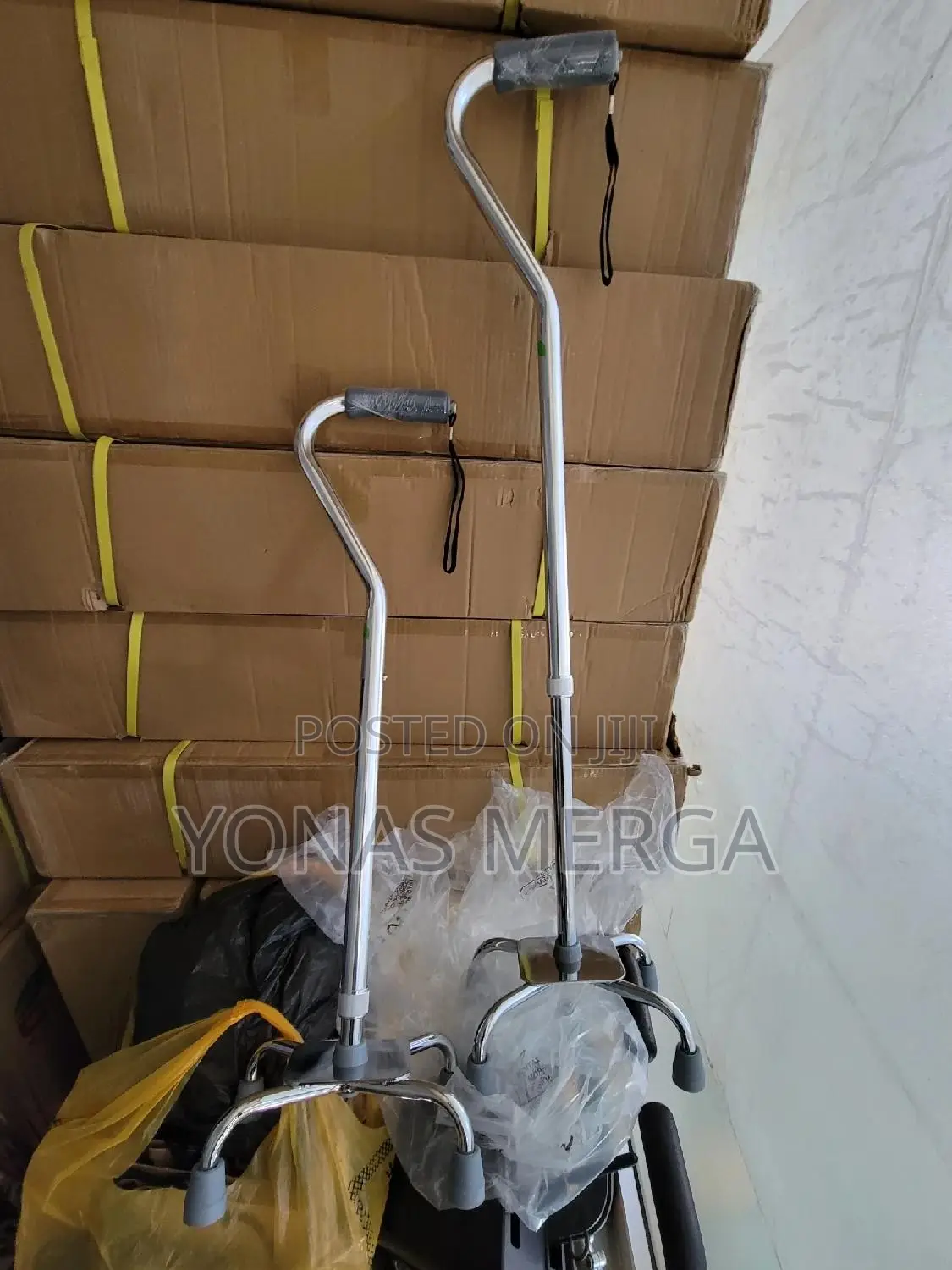 Heavy Duty Quad Cane秀four Legged Walking Cane逆walking Stick