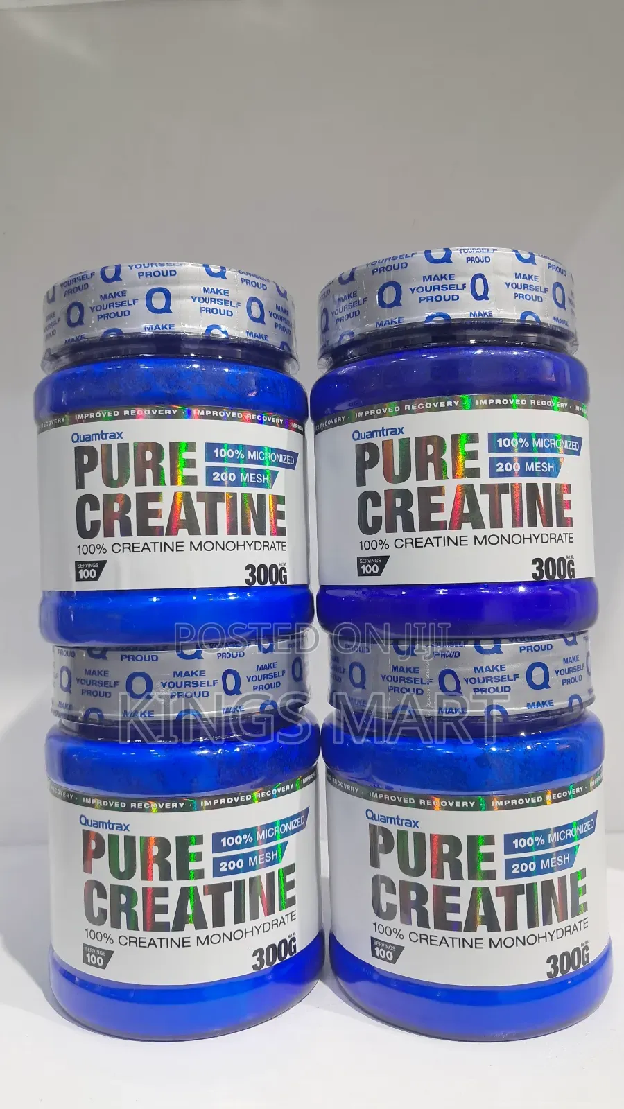 100% Pure Creatine Monohydrate
