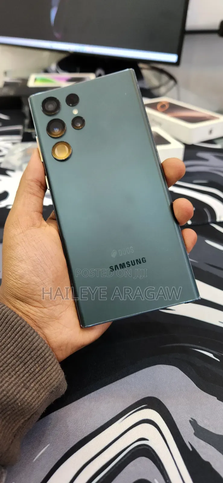 New Samsung Galaxy S22 Ultra 256 GB Green