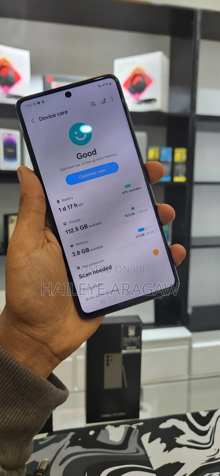 New Samsung Galaxy M53 128 GB Blue