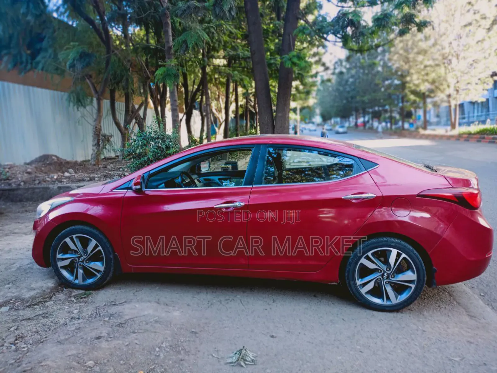 Hyundai Elantra 2014 Red