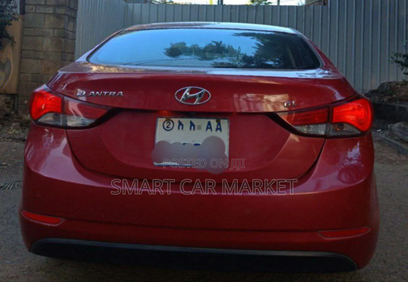 Hyundai Elantra 2014 Red
