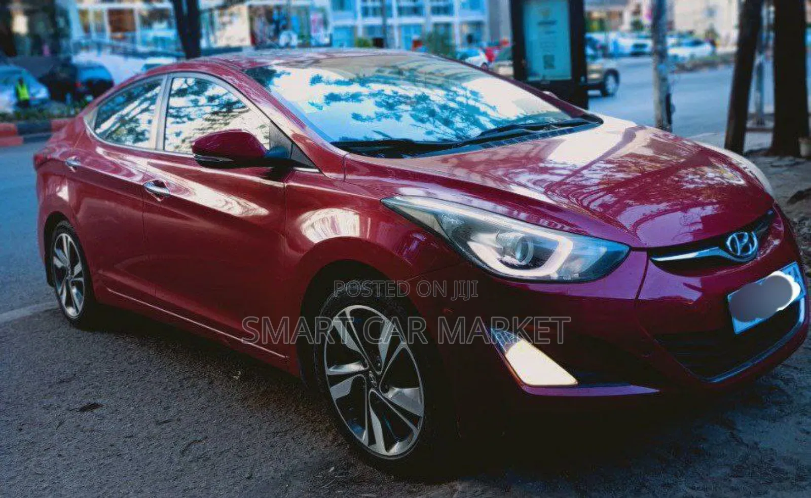 Hyundai Elantra 2014 Red