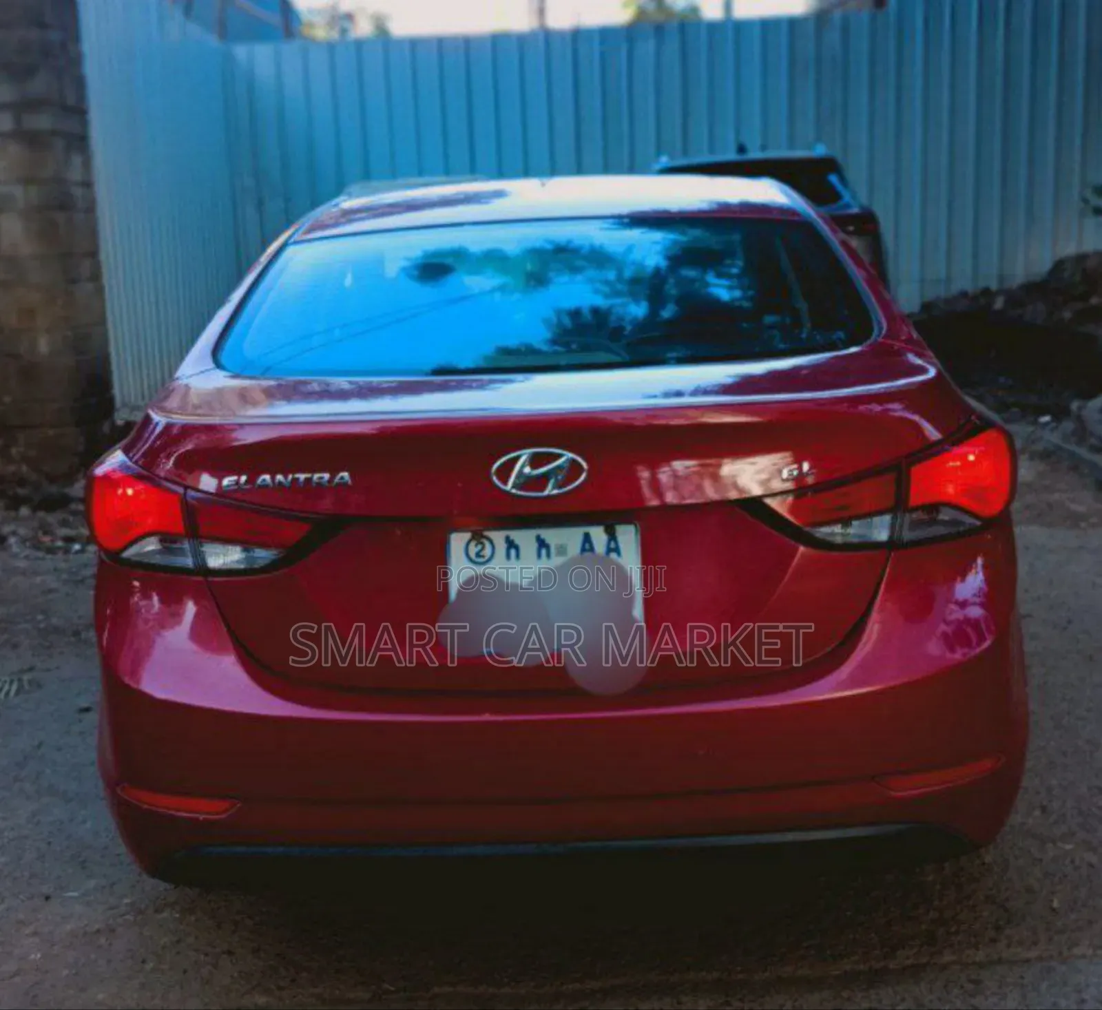 Hyundai Elantra 2014 Red