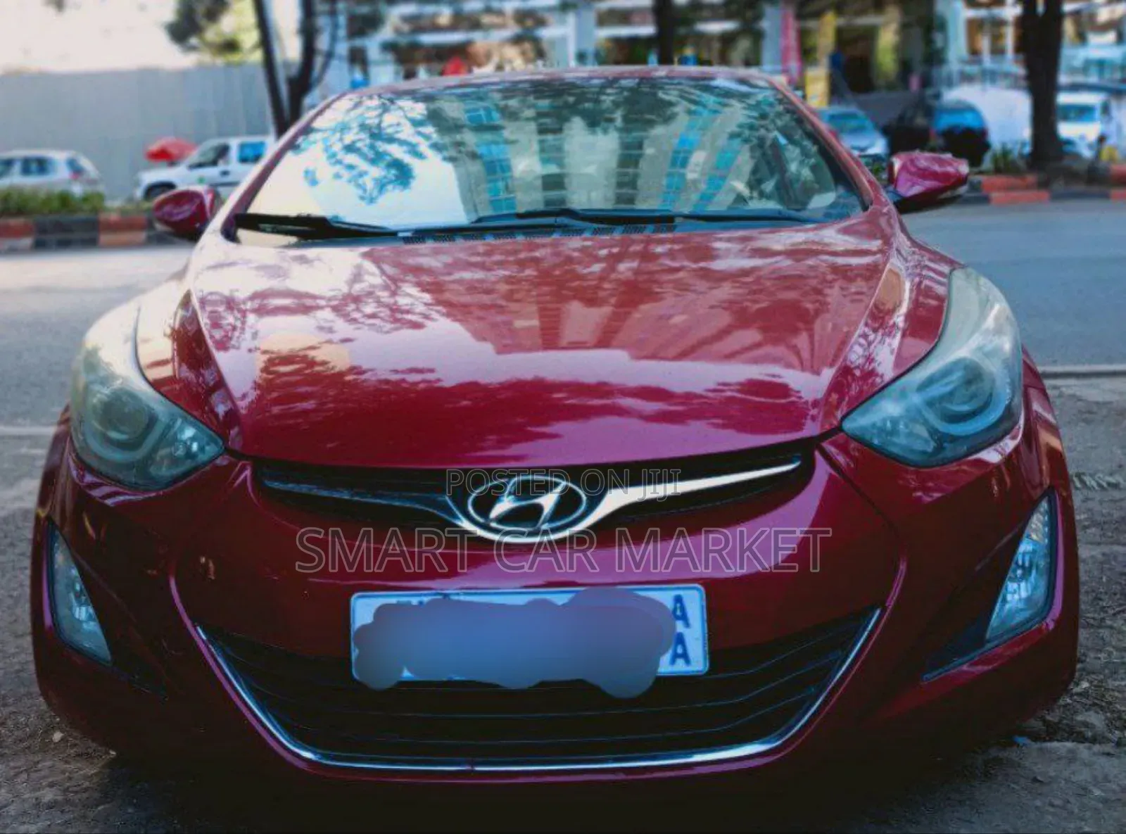 Hyundai Elantra 2014 Red