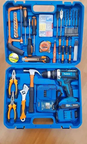 Makita Full Toolset Charger Drill
Price 8500br
Power Tools