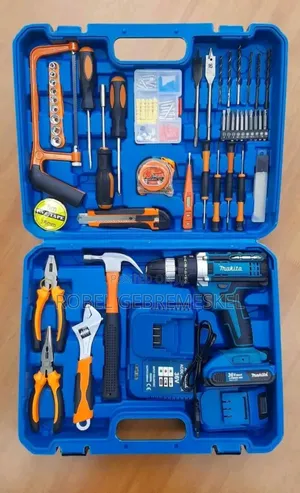 Makita Full Toolset Charger Drill
Price 8500br
Power Tools
