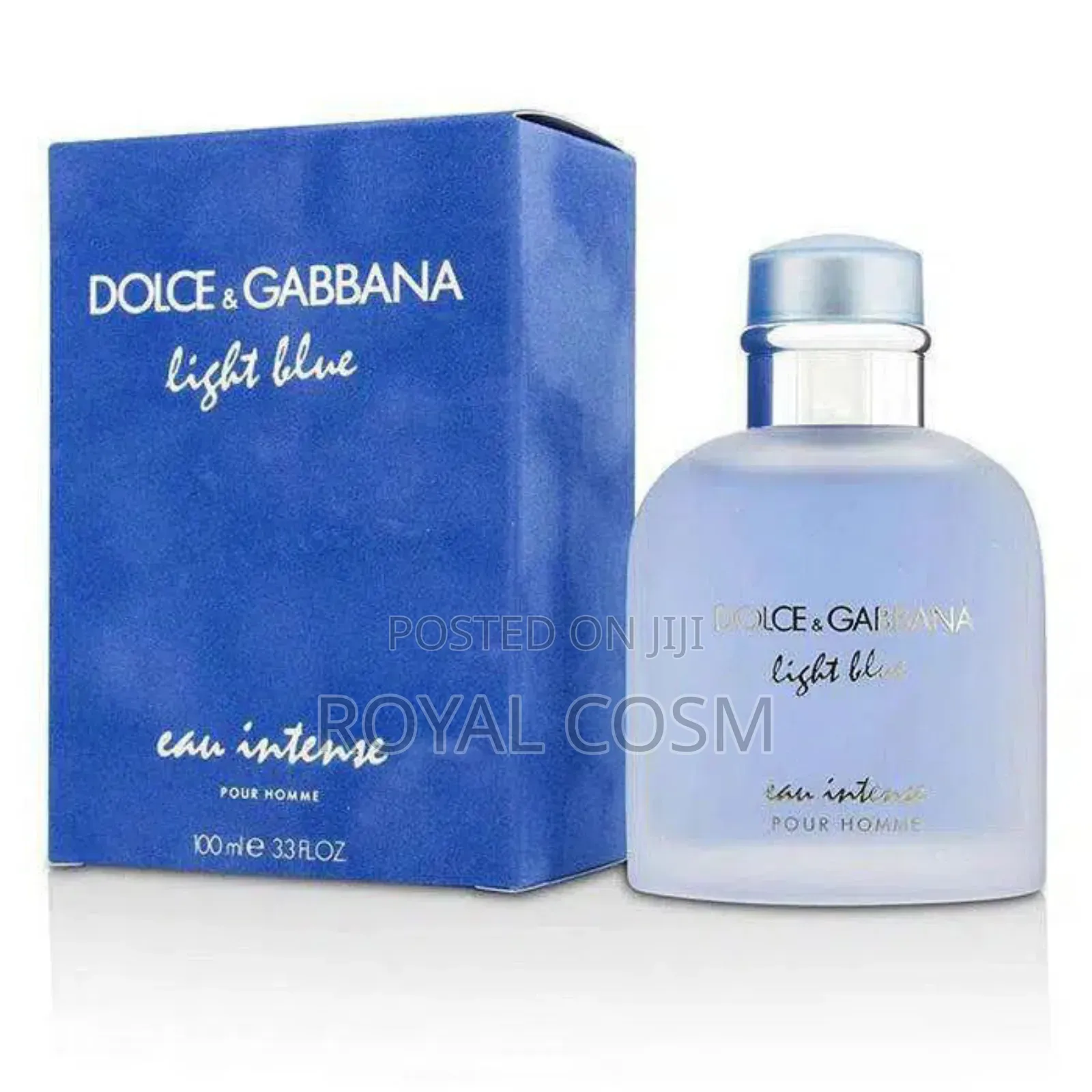 Dolce and Gabbana Light Blue Eau Intense Mens Perfume