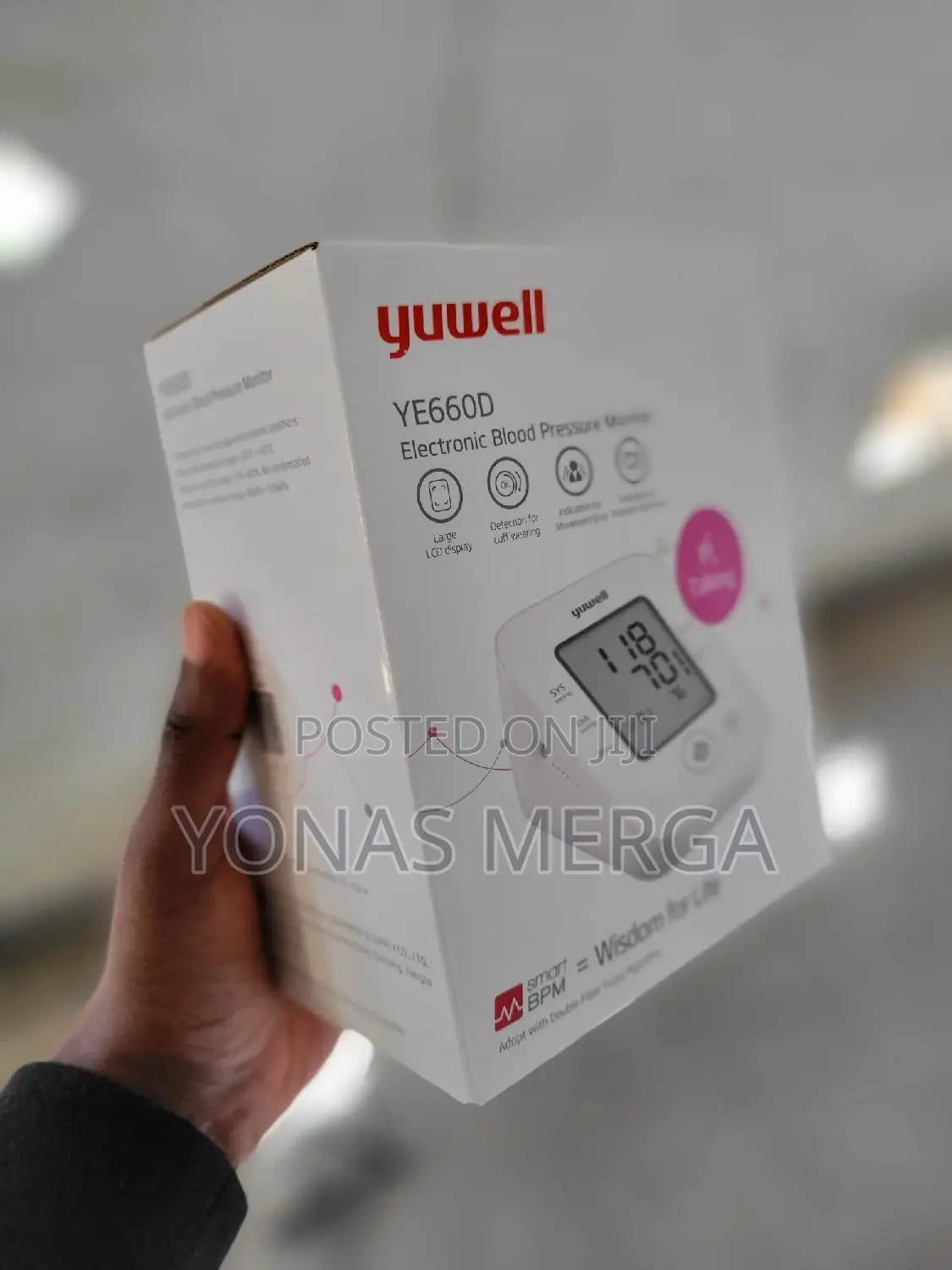 Digital BP Machine睡blood Pressure Monitor勞eleronic Bp ማሽን