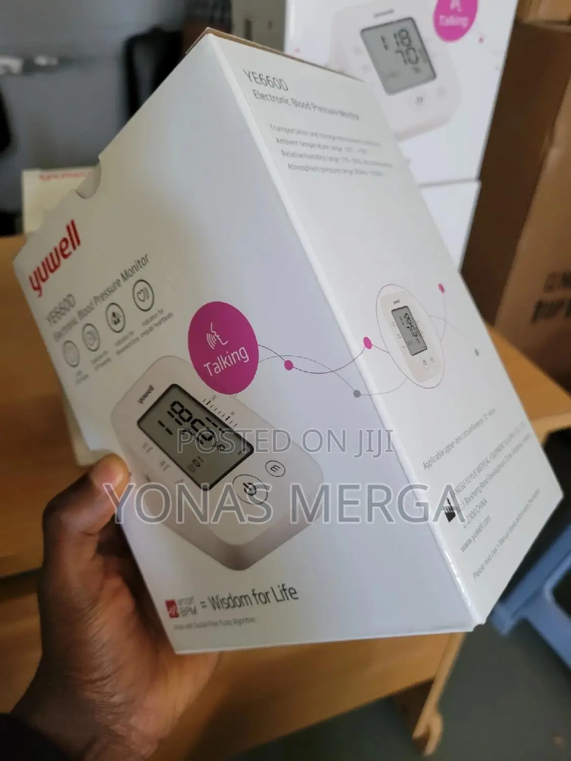 Electronic Blood Pressure Monitor將bp Monitoring鬧digital Bp