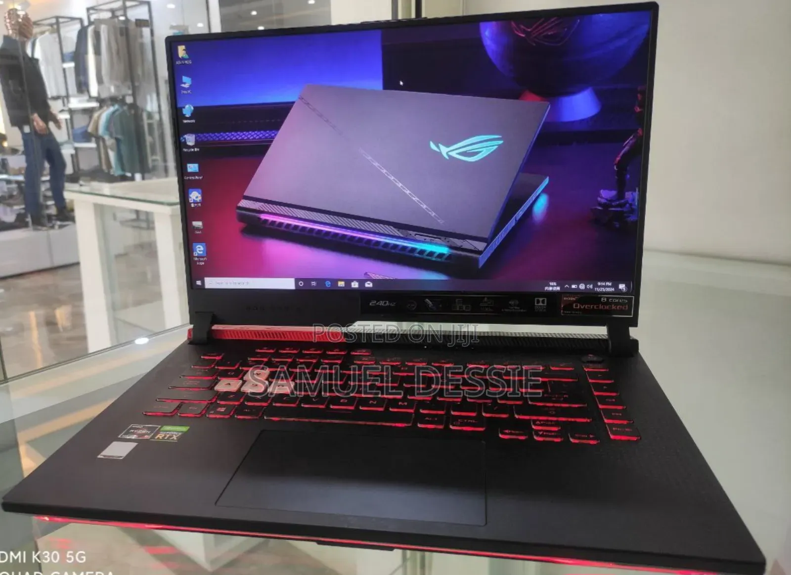 New Laptop Asus ROG Strix G15 16GB AMD Ryzen 9 SSD 512GB