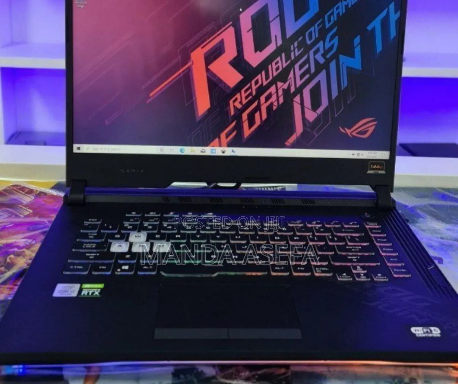New Laptop Asus ROG Strix G15 16GB Intel Core I7 SSD 512GB