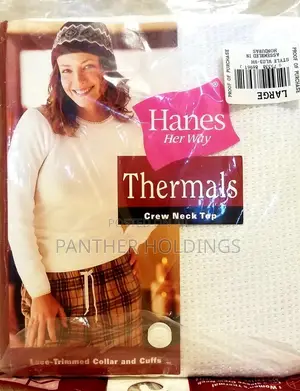 Hanes Her Way | Thermals Crew Neck Top