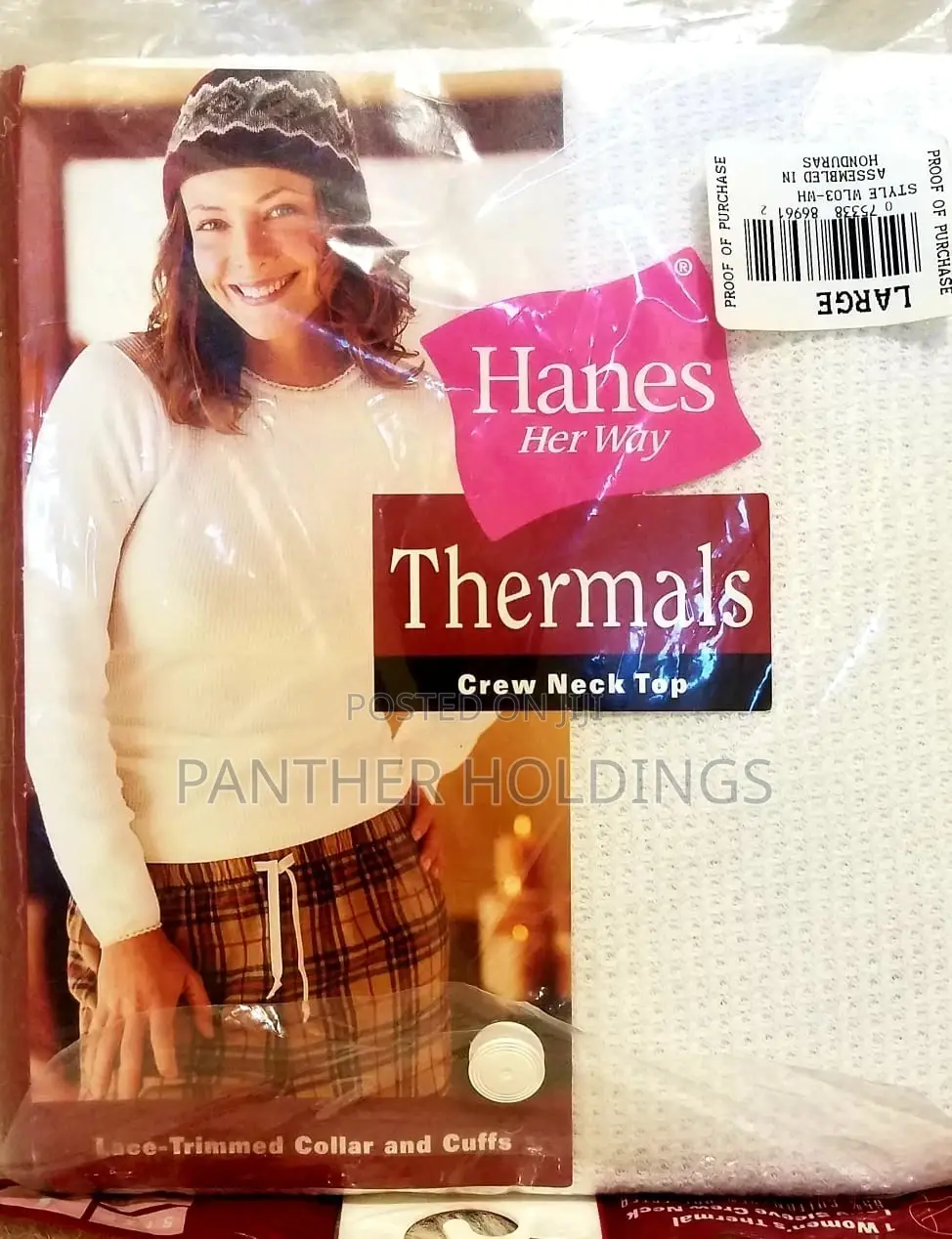 Hanes Her Way | Thermals Crew Neck Top