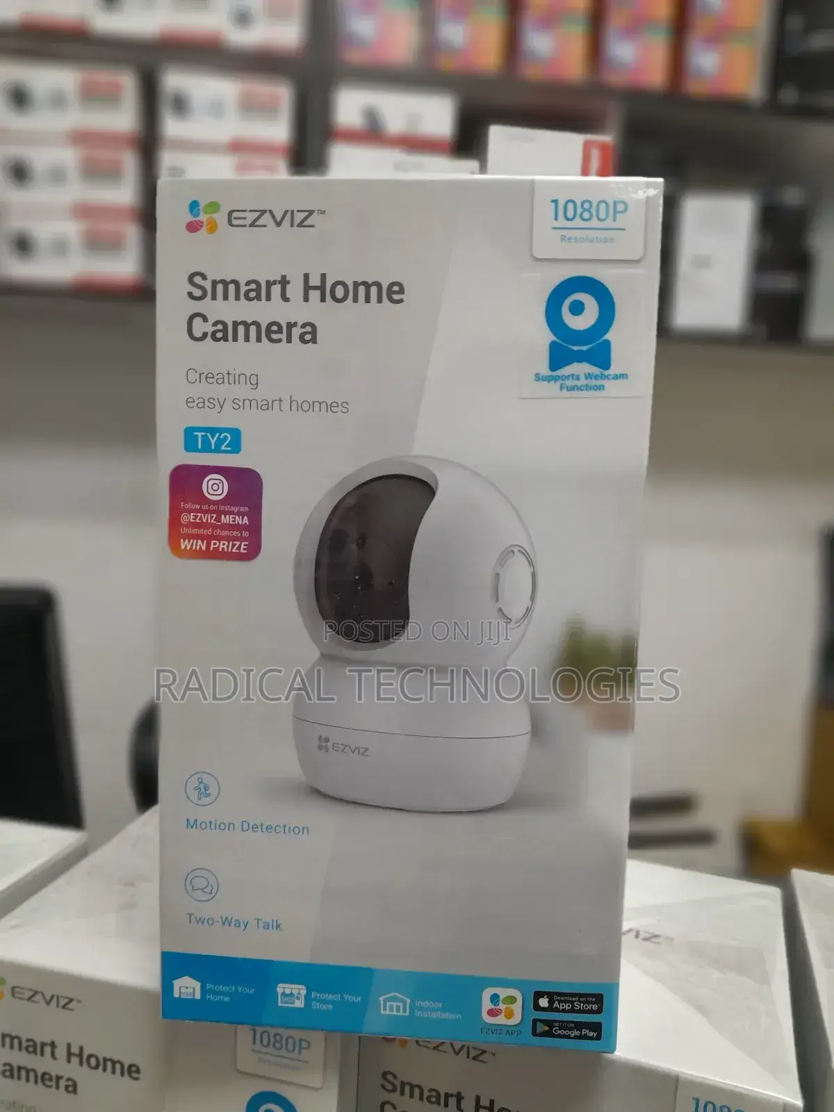 Ezviz Ty2 360° Security Camera Xiaomi Mi Wifi Cera Ip Hikvis