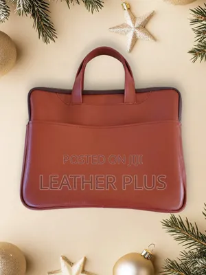 Slim Leather Laptop Bag