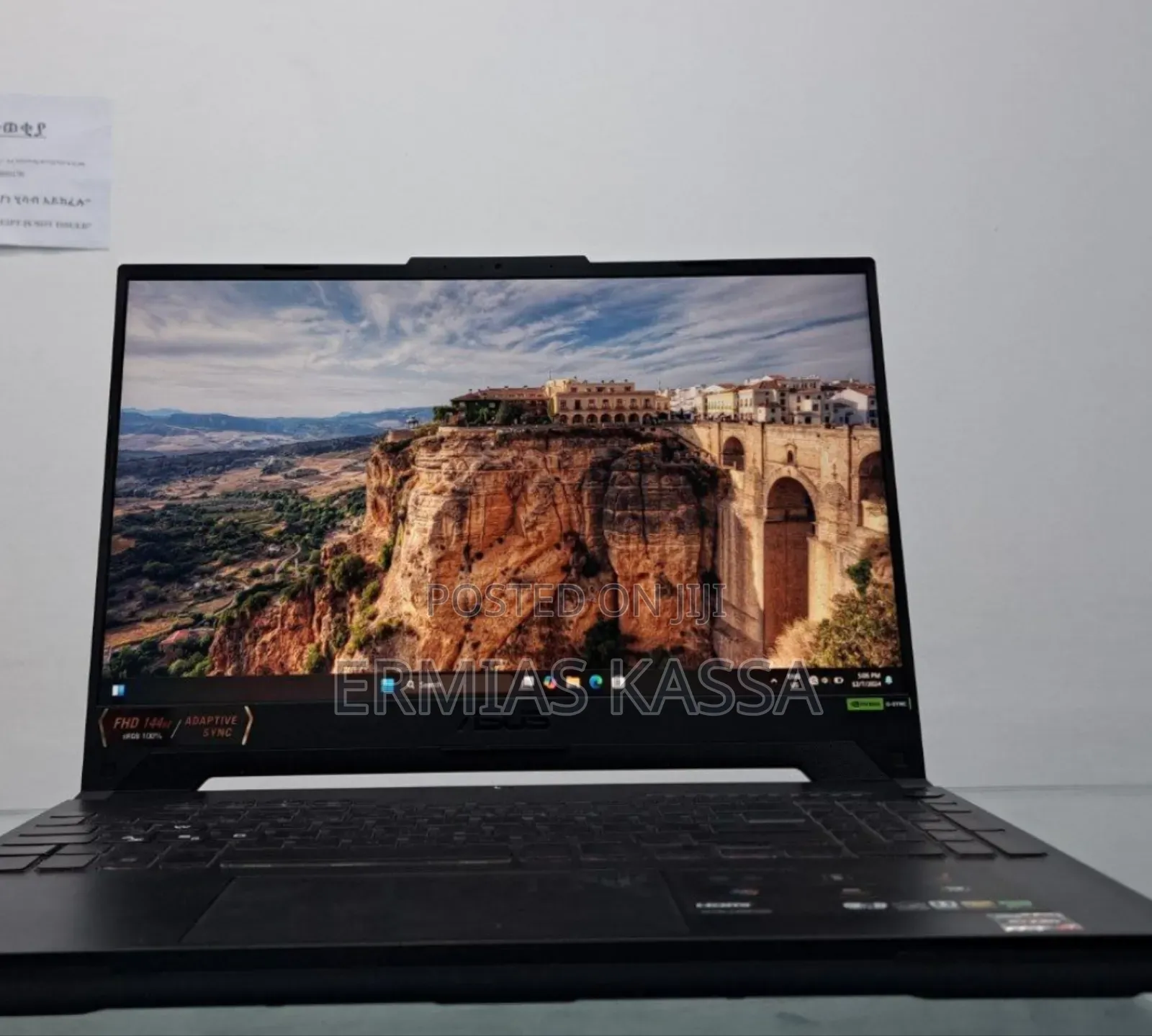 New Laptop Asus TUF Gaming A15 16GB AMD Ryzen 7 SSD 1T