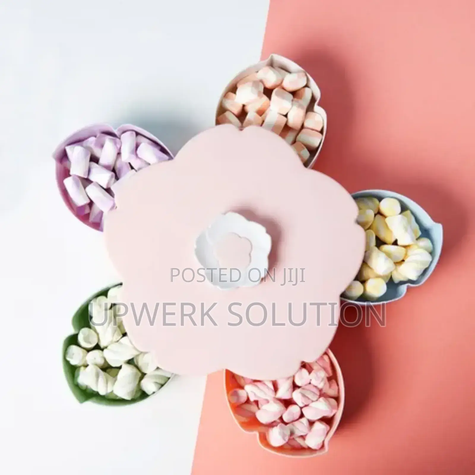  Double Layer Rotating Candy Box