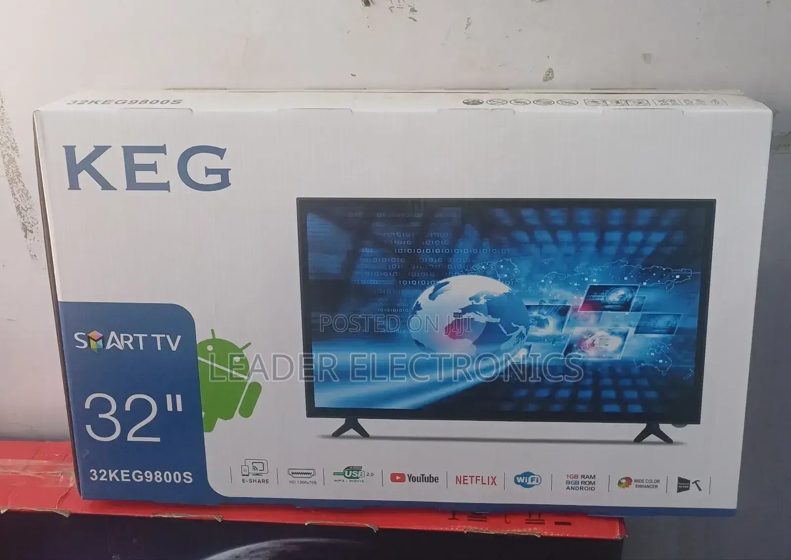 Keg Tv 32 Inch Smart Android Tv