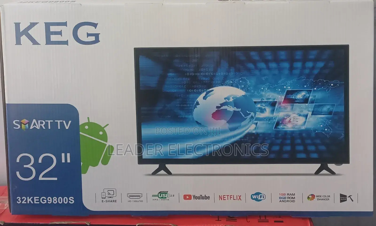 Keg Tv 32 Inch Smart Android Tv