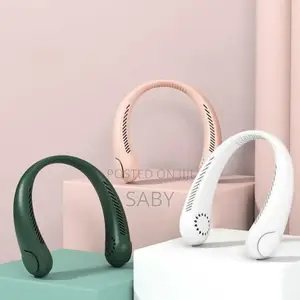 Photo - Portable Neck Cooler Fan Cordless Bladeless Fan 3 Speeds