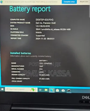 New Laptop Dell Precision 15 5510 16GB Intel Core I9 SSD 512GB
