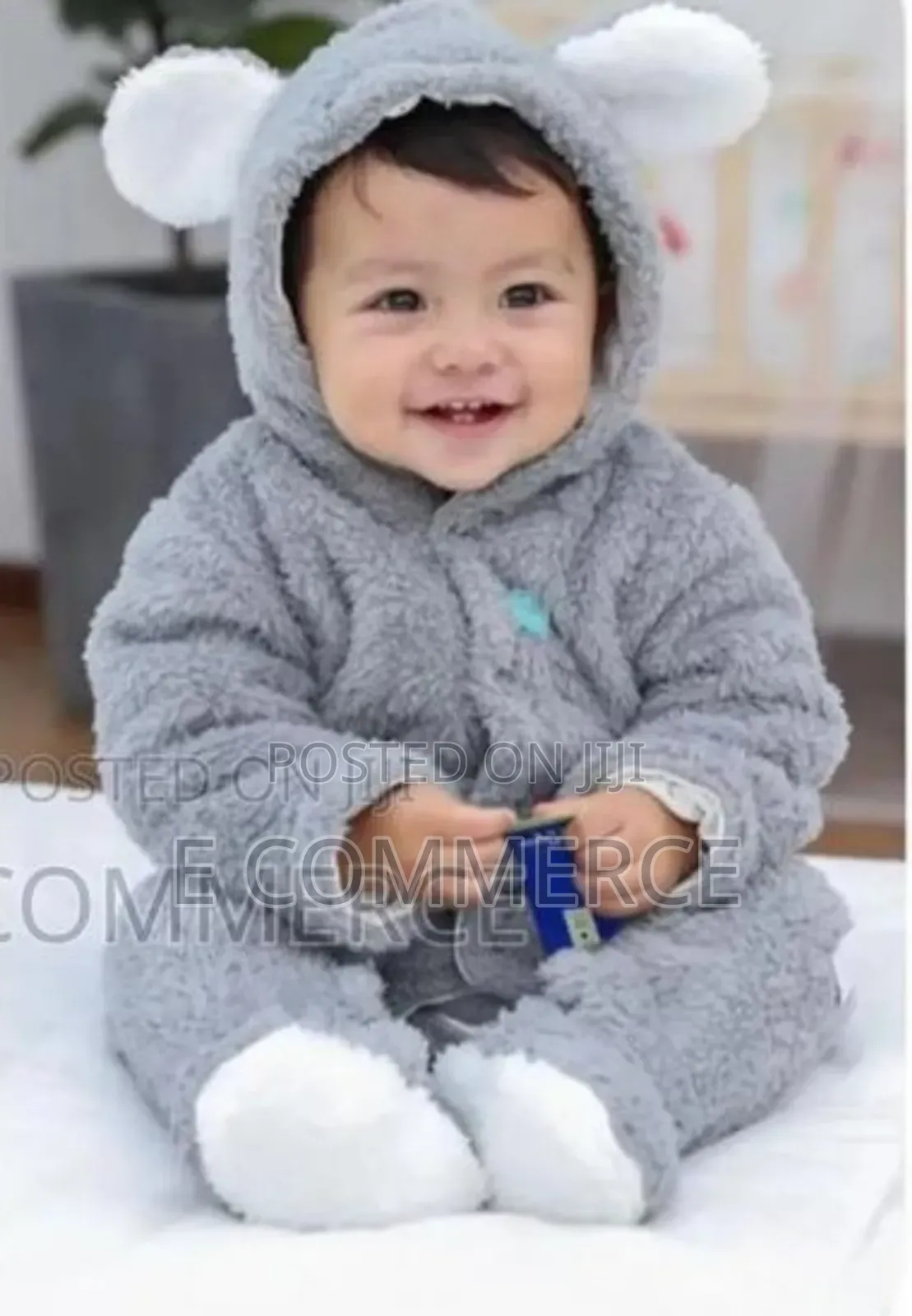 Newborn Baby Winter Clothes Bear Hooded Coat