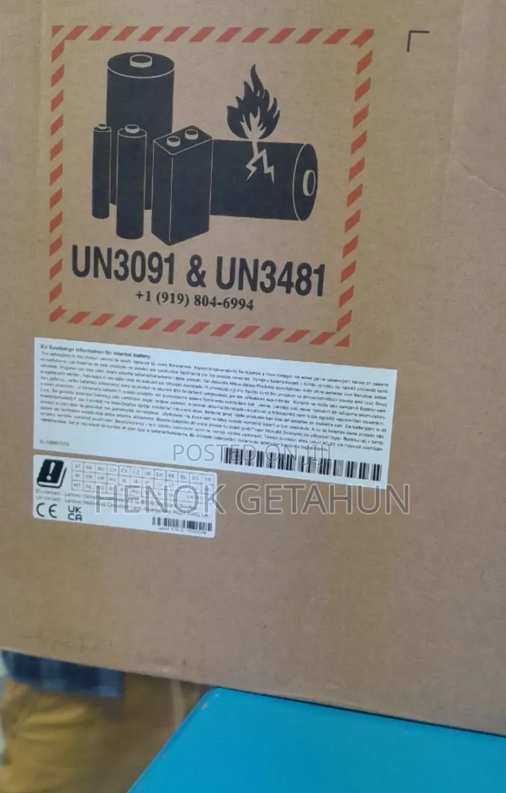 New Laptop Lenovo Ideapad 3 8GB Intel Core I5 SSD 512GB