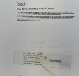 New Apple iPad Pro 11 (2021) 256 GB Gray