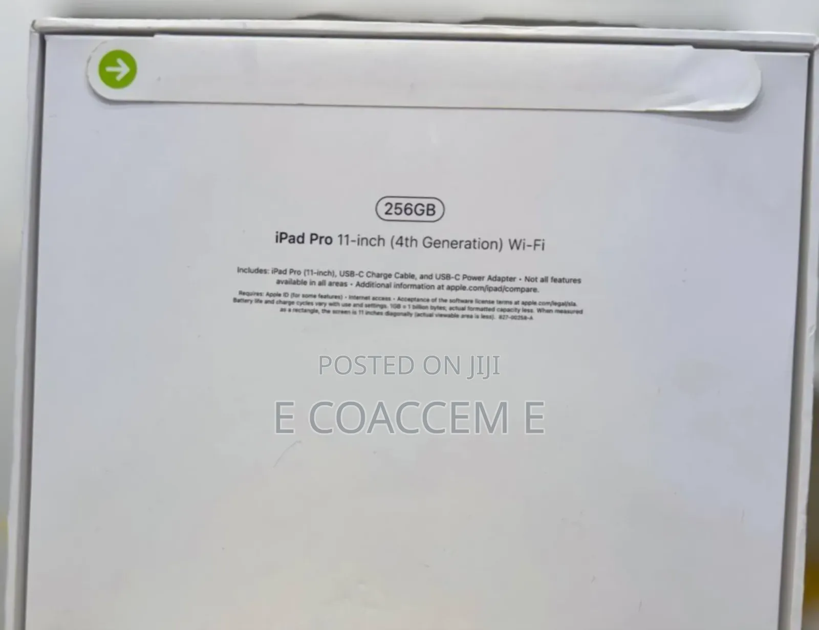 New Apple iPad Pro 11 (2021) 256 GB