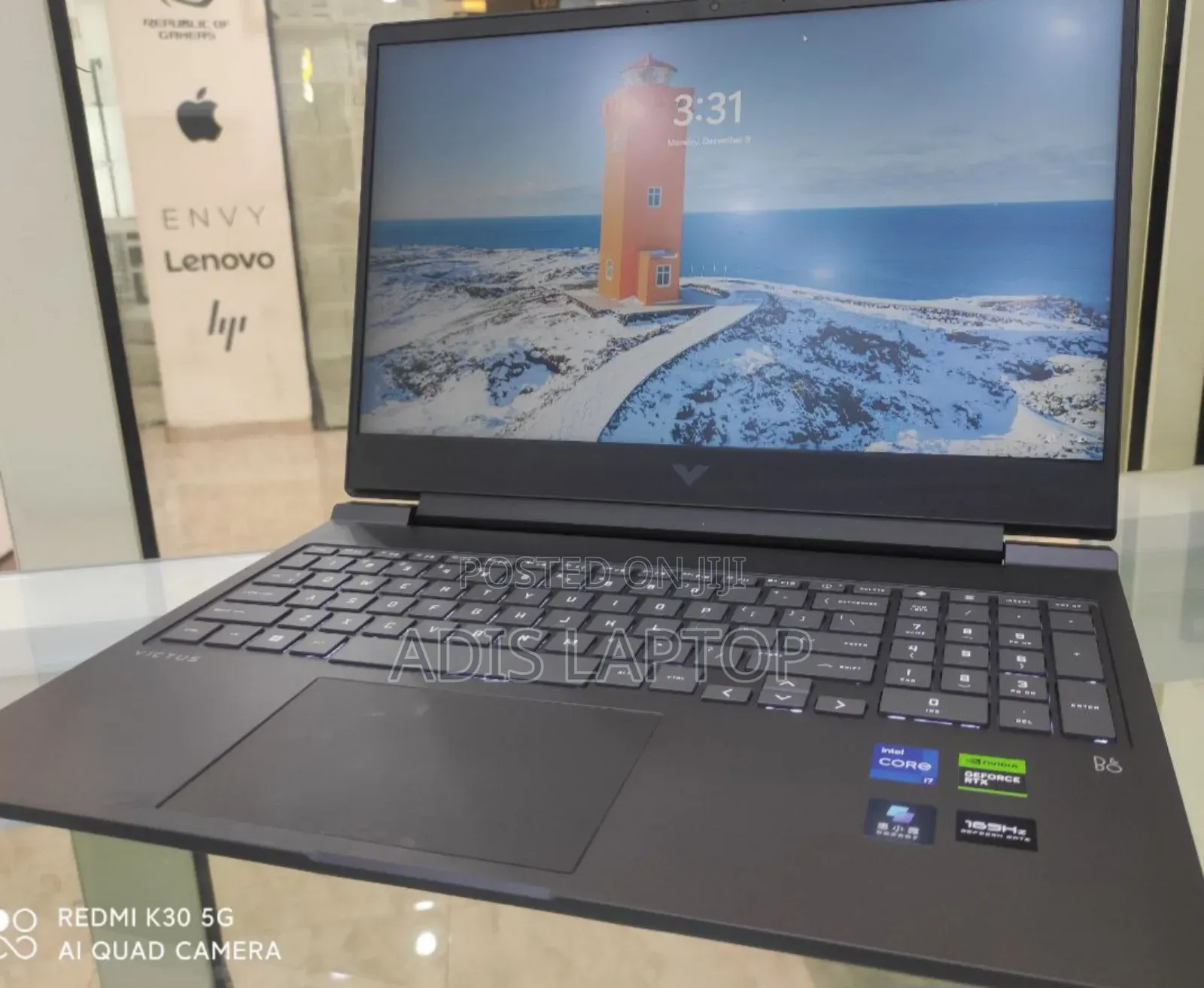 New Laptop HP Victus 15 16GB Intel Core I7 SSD 1T