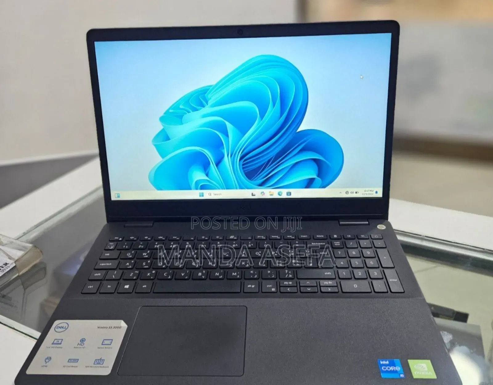 New Laptop Dell 8GB Intel Core I5 HDD+SSD 256GB