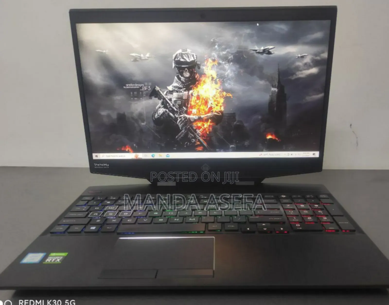 New Laptop HP Omen 15 16GB Intel Core I7 SSD 512GB