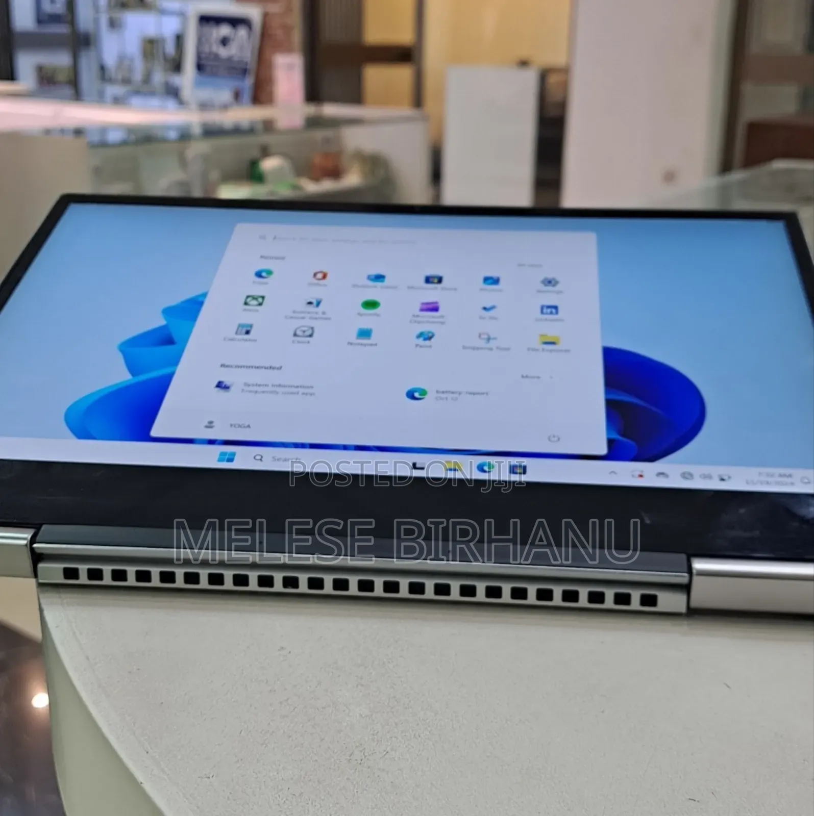 New Laptop Lenovo Yoga 730 8GB Intel Core I5 HDD+SSD 256GB