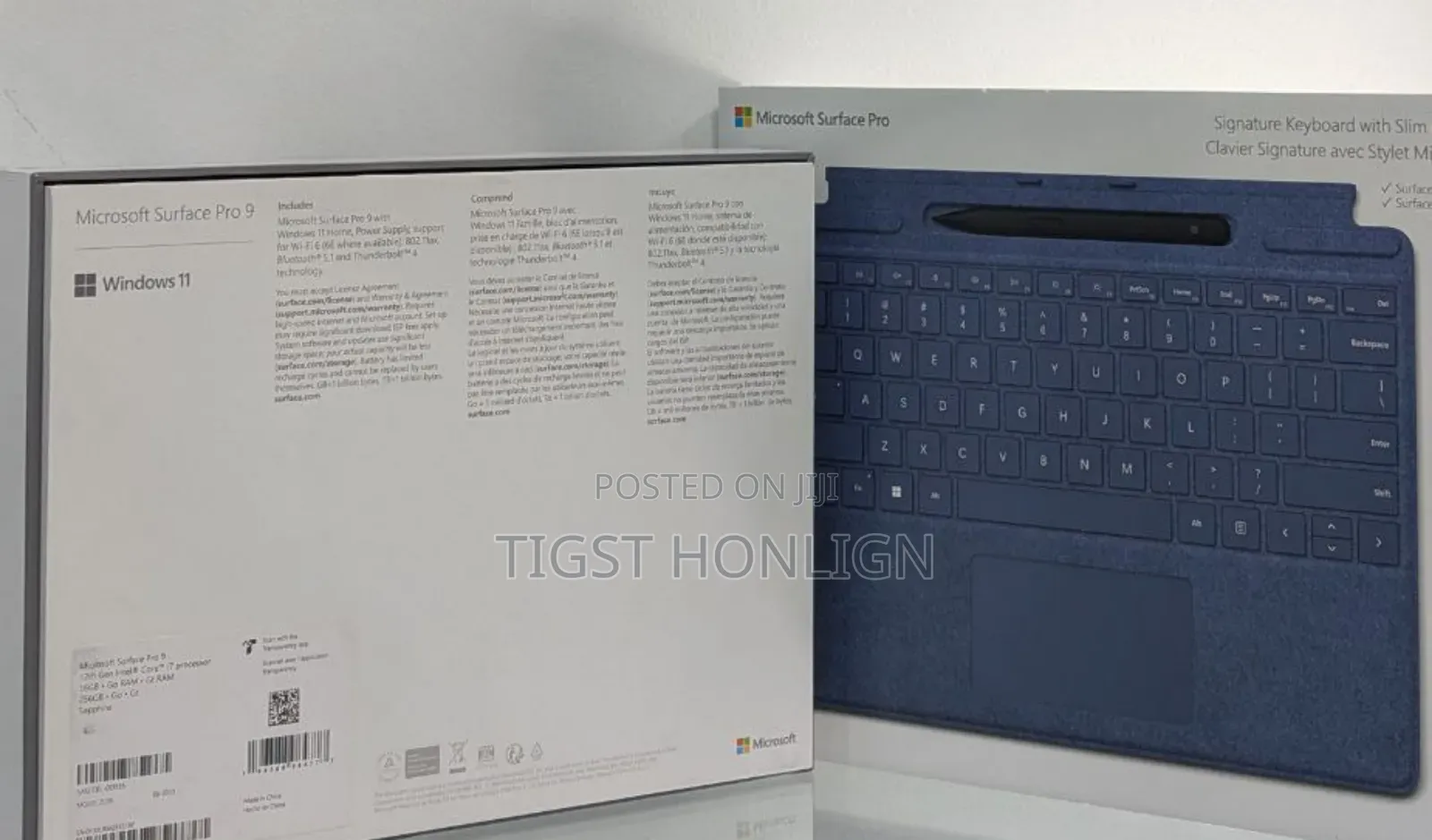 New Laptop Microsoft Surface Pro 9 16GB Intel Core I7 SSD 256GB