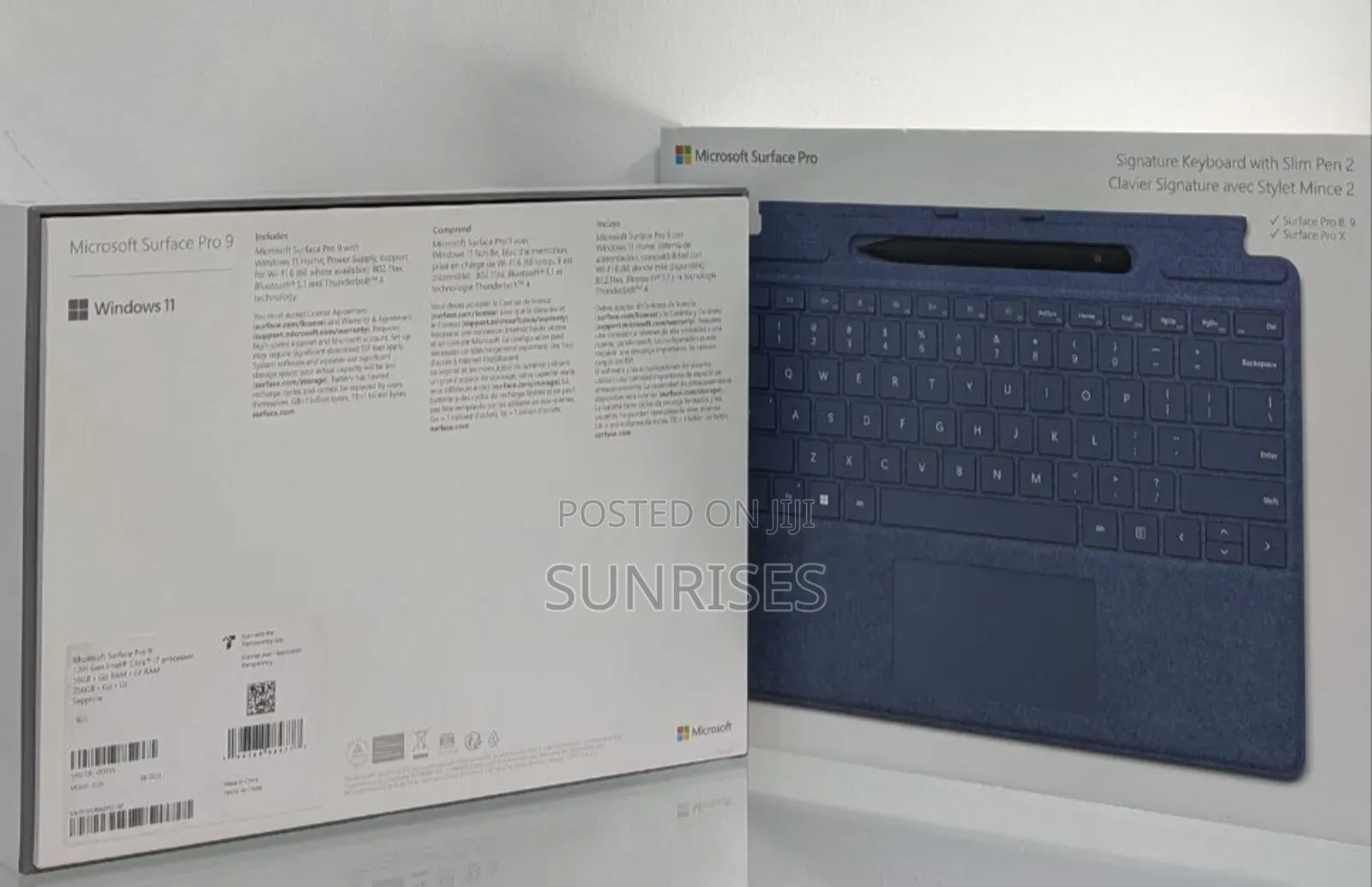 New Laptop Microsoft Surface Pro 9 16GB Intel Core I7 SSD 256GB