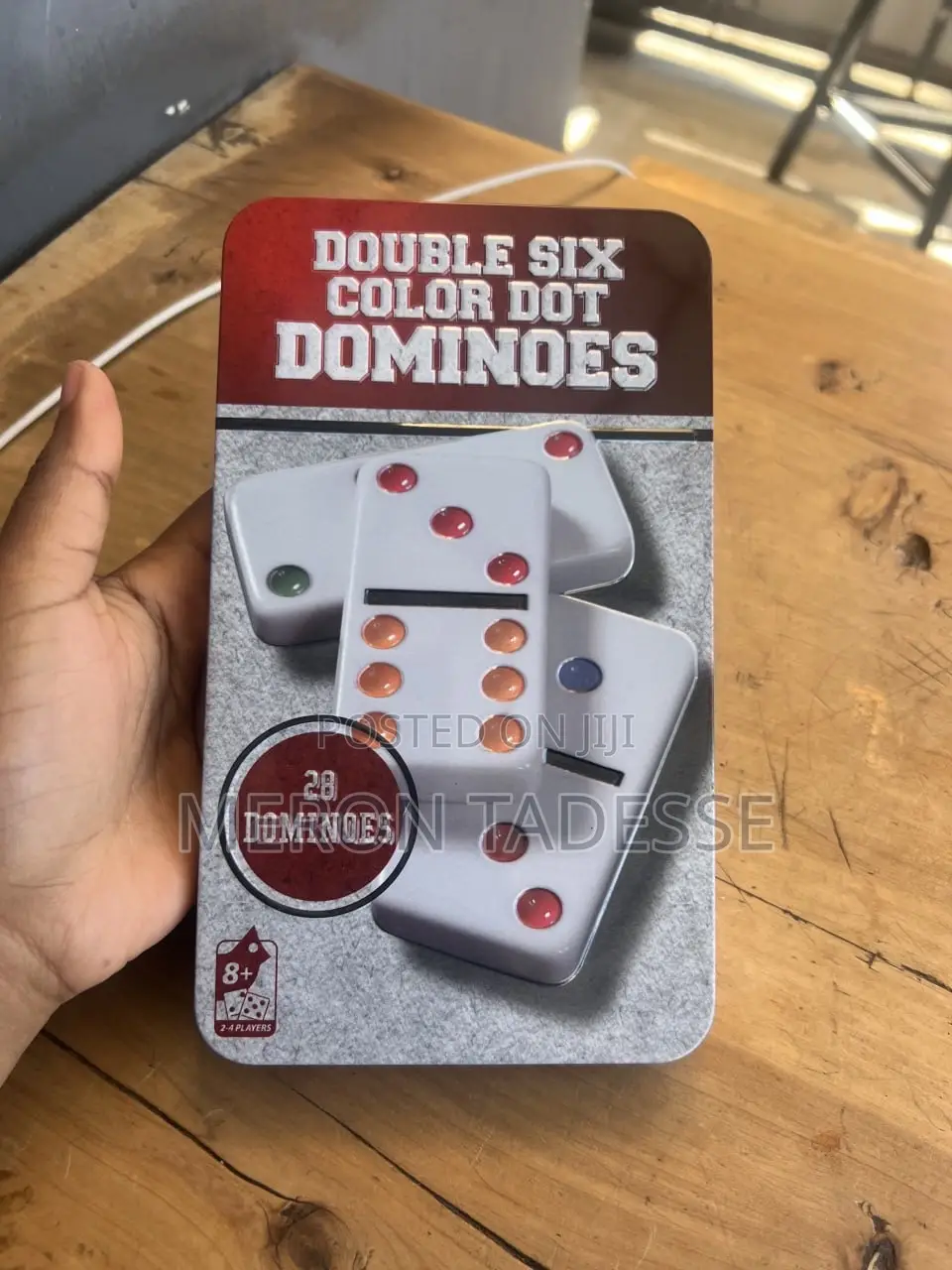 Ceramic Dominoes Game ዶሚኖስ Call
