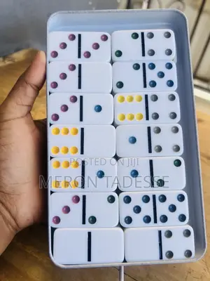 Ceramic Dominoes Game ዶሚኖስ Call