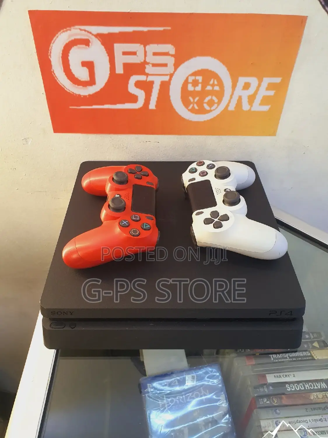 Playstation 4 Slim Jailbreak ሙሉ ጌም የተጫነበት