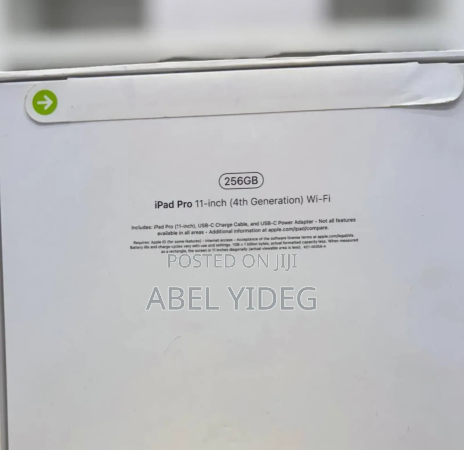 New Apple iPad Pro 11 (2021) 256 GB Gray