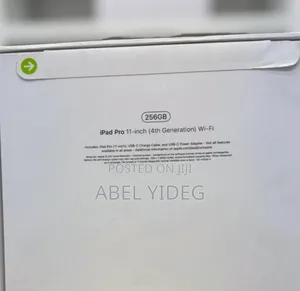 New Apple iPad Pro 11 (2021) 256 GB Gray