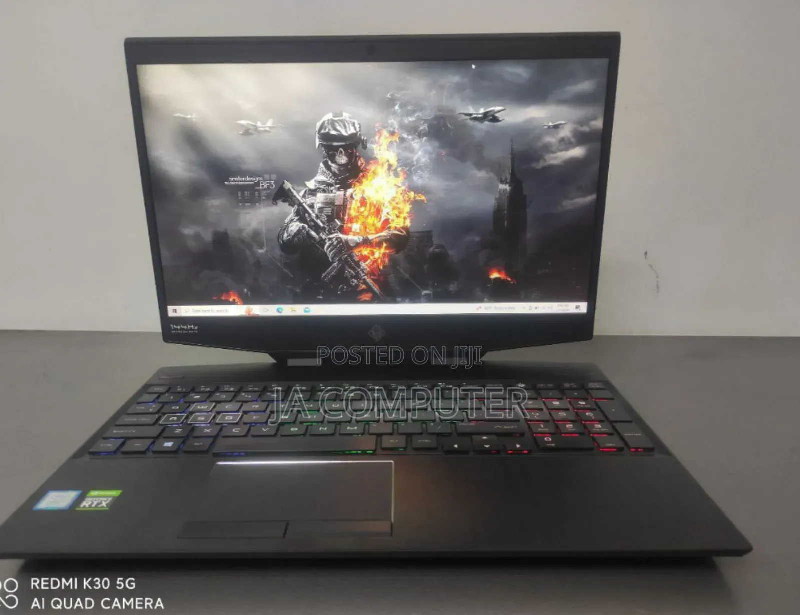 New Laptop HP Omen 17 16GB Intel Core I7 SSD 512GB