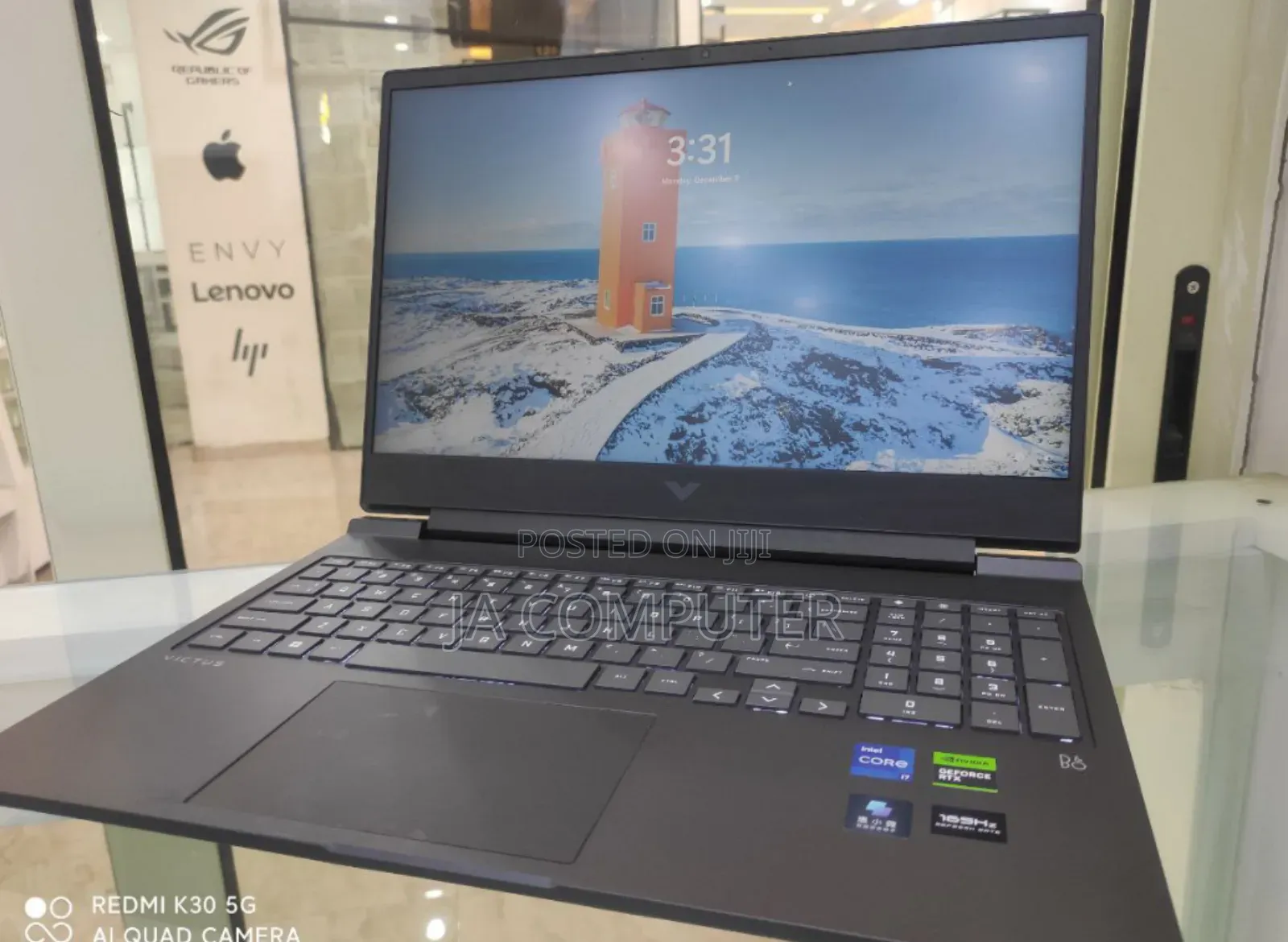 New Laptop HP Victus 15 16GB Intel Core I7 SSD 512GB