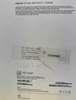 New Apple iPad Pro 11 (2021) 256 GB Silver