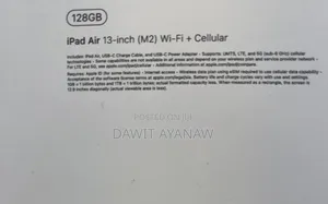 New Apple iPad Air (2022) 128 GB Silver